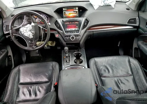 2014 Acura Mdx Technology z USA, uszkodzony, nr VIN 5FRYD3H47EB013464